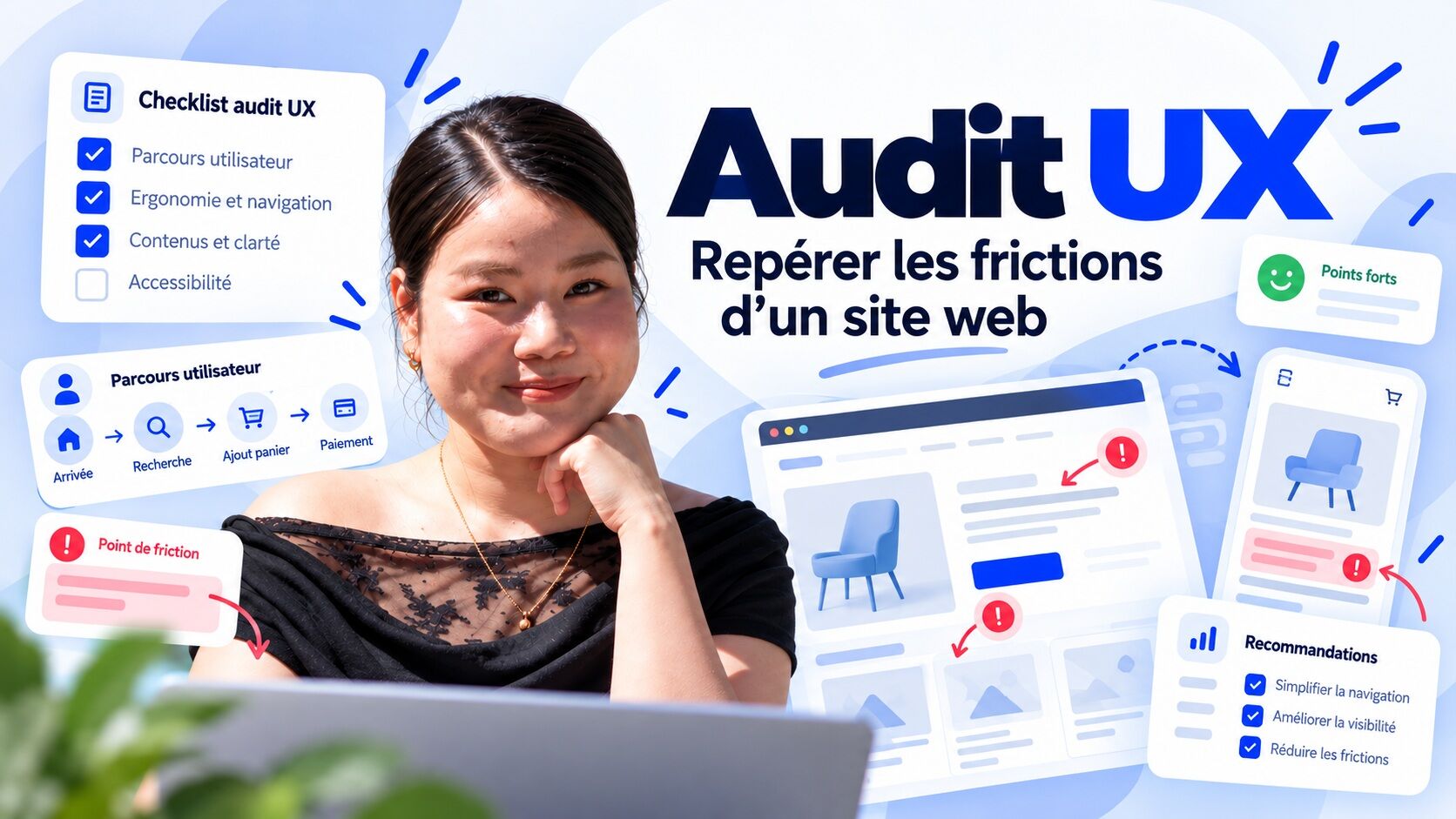 Audit UX : comment repérer les frictions d’un site web et prioriser les corrections ?