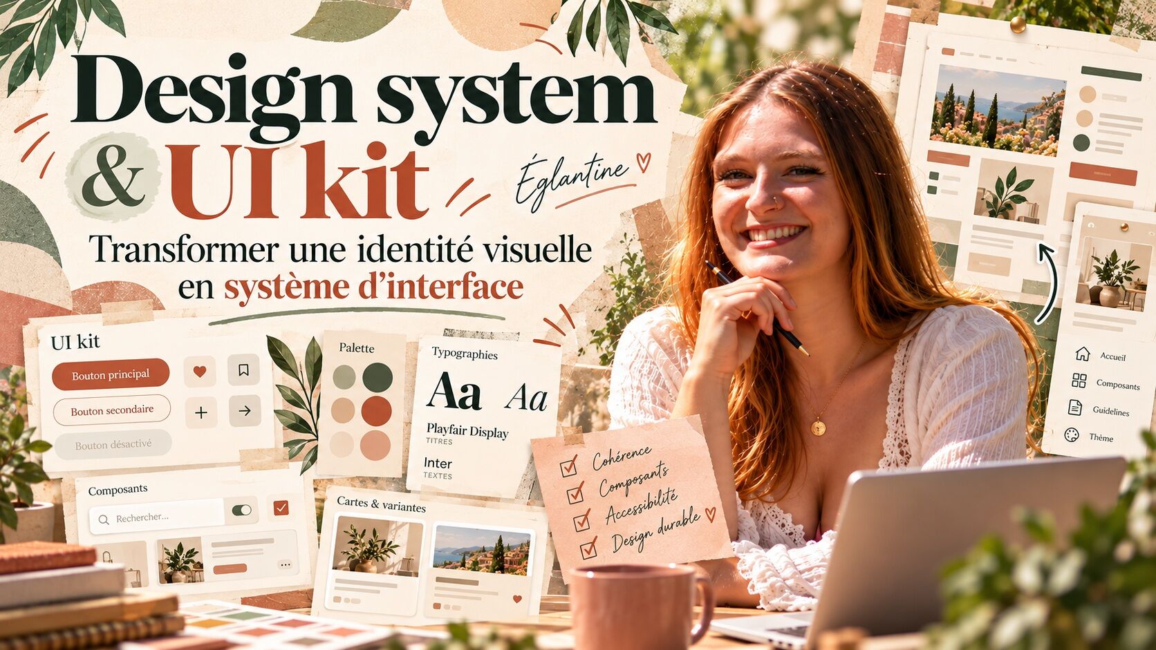 Design system et UI kit : comment transformer une identité visuelle en système d’interface cohérent ?