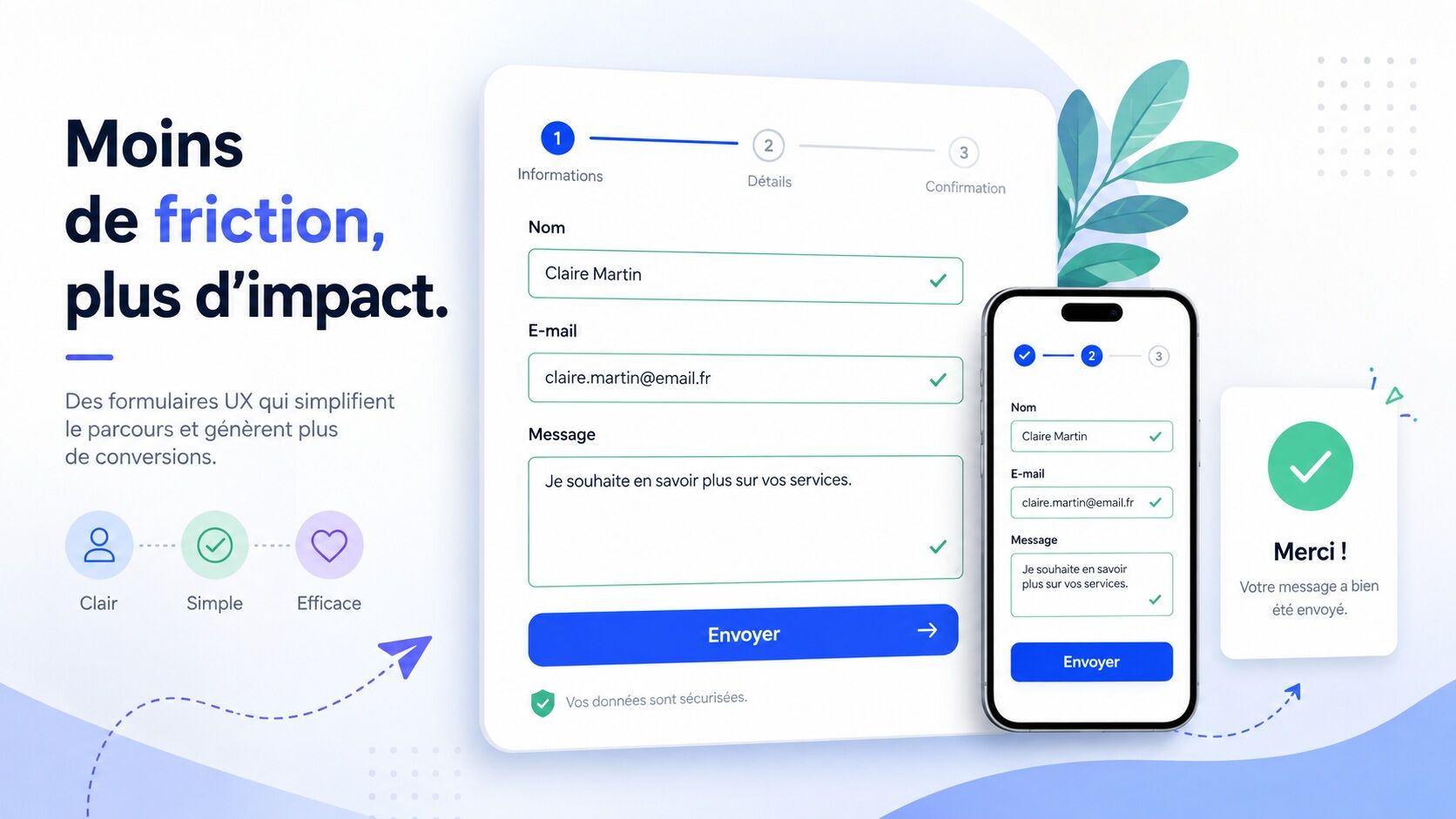 UX des formulaires web : comment réduire les frictions et les abandons ?