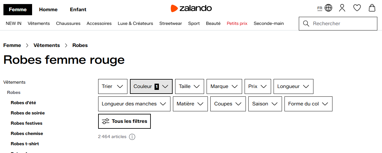 robe rouge title h1