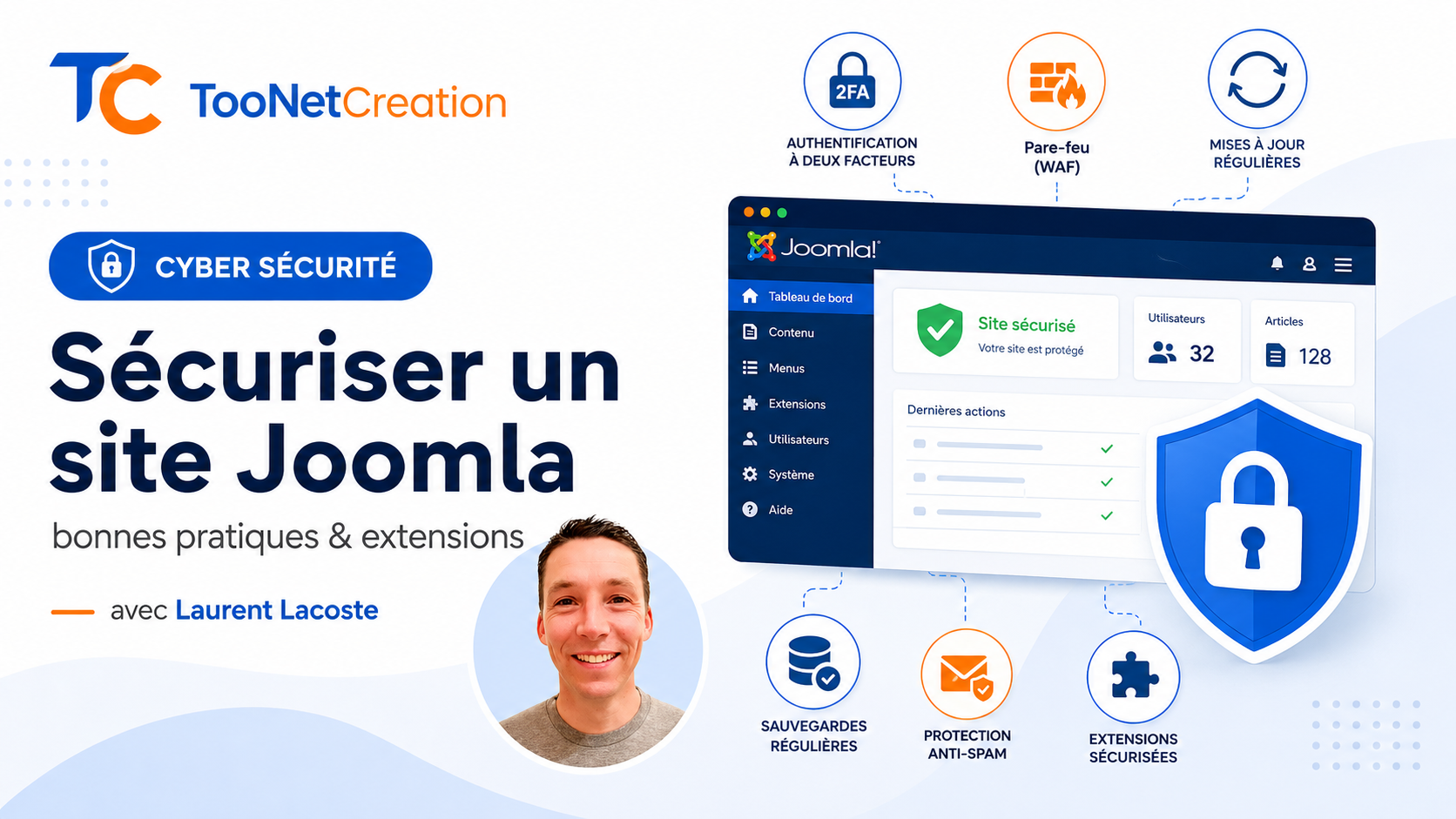 Sécuriser un site Joomla : bonnes pratiques, checklist et extensions à connaître