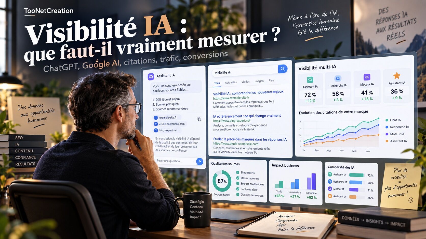 Comment mesurer sa visibilité dans ChatGPT, Google AI Overviews et AI Mode en 2026 ?