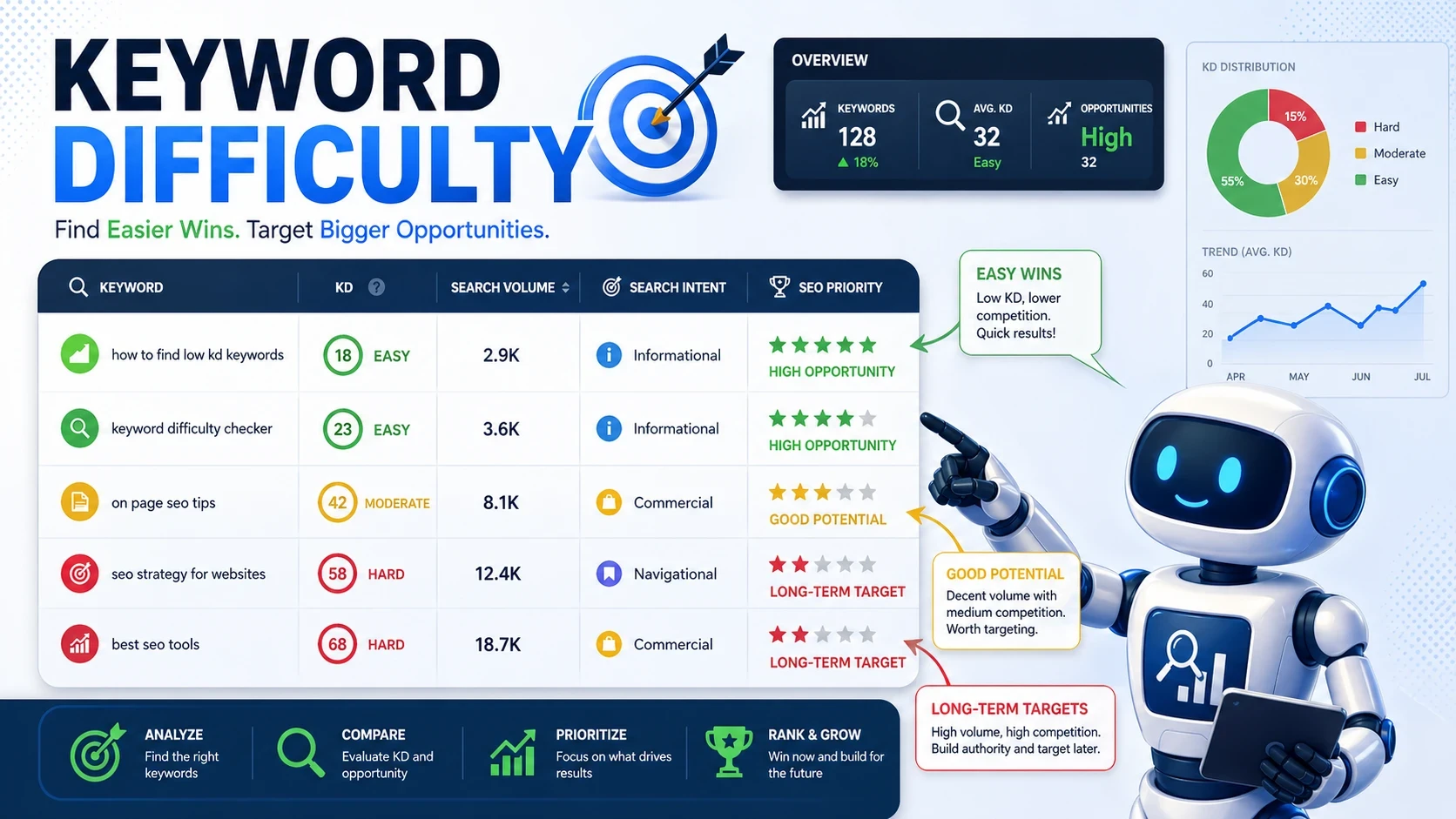 Keyword Difficulty SEO : comprendre la difficulté d’un mot-clé