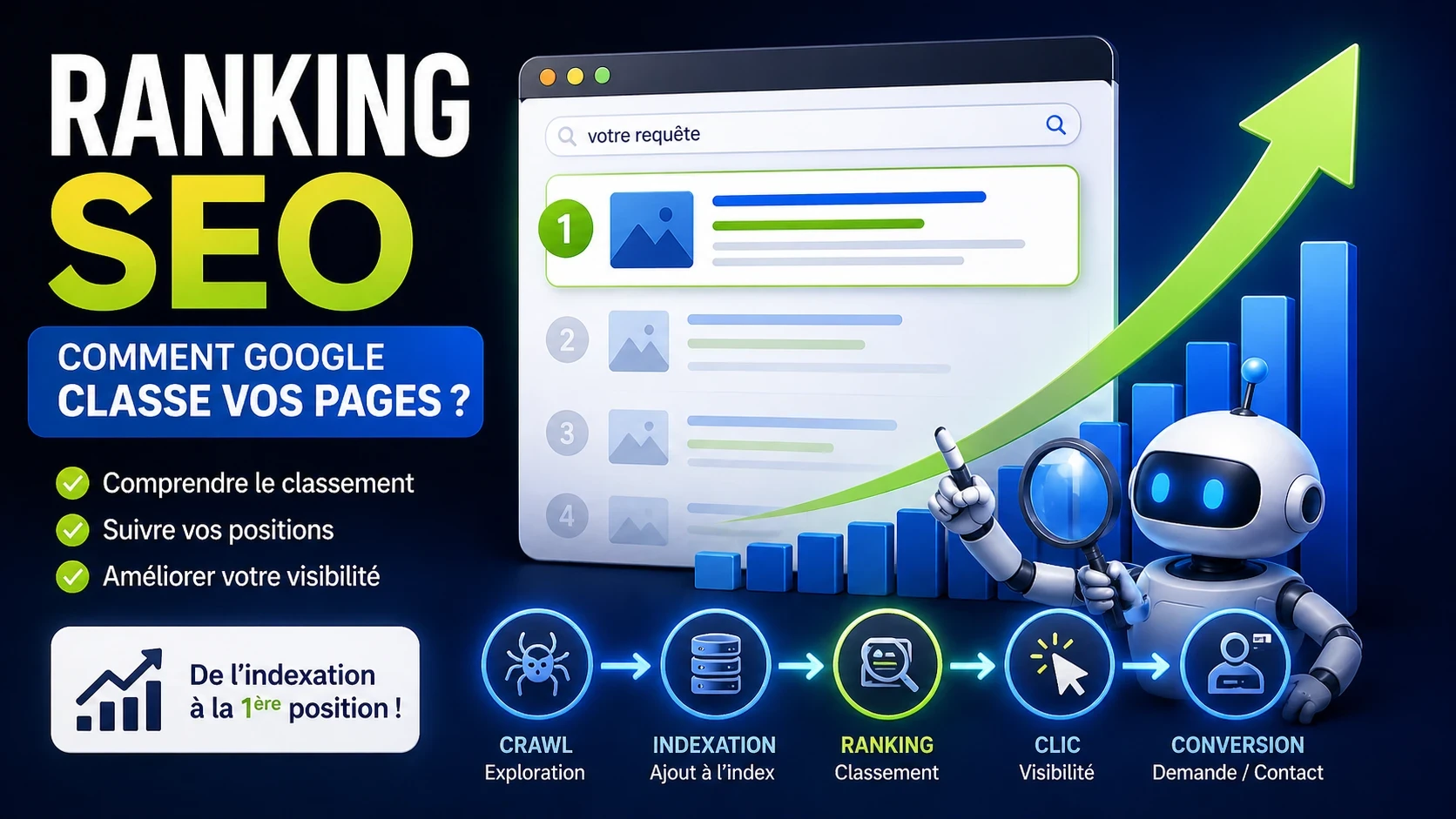 Ranking SEO : comprendre le classement d’une page sur Google