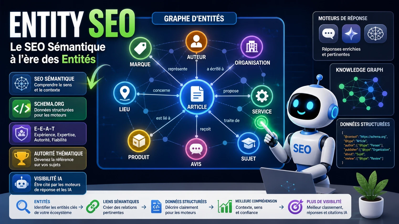 Entity SEO : comprendre le référencement par les entités