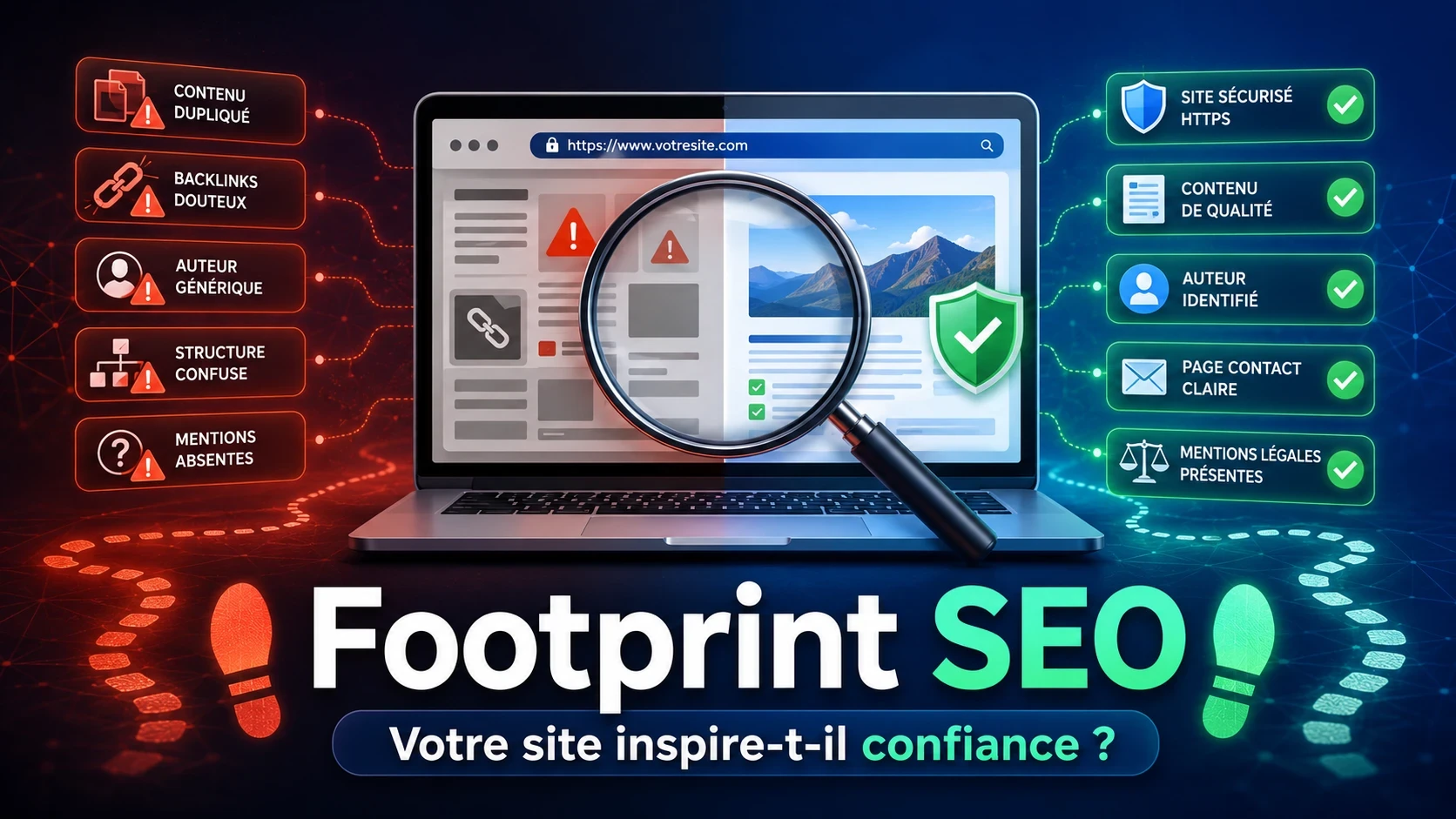 Footprint SEO : comment savoir si votre site inspire confiance à Google ?