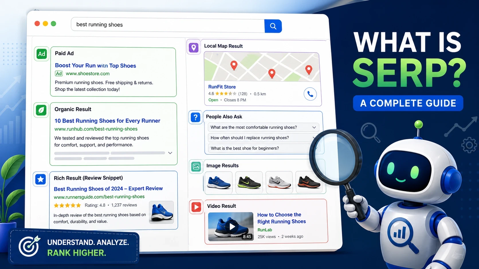 exemple de serp sur Google