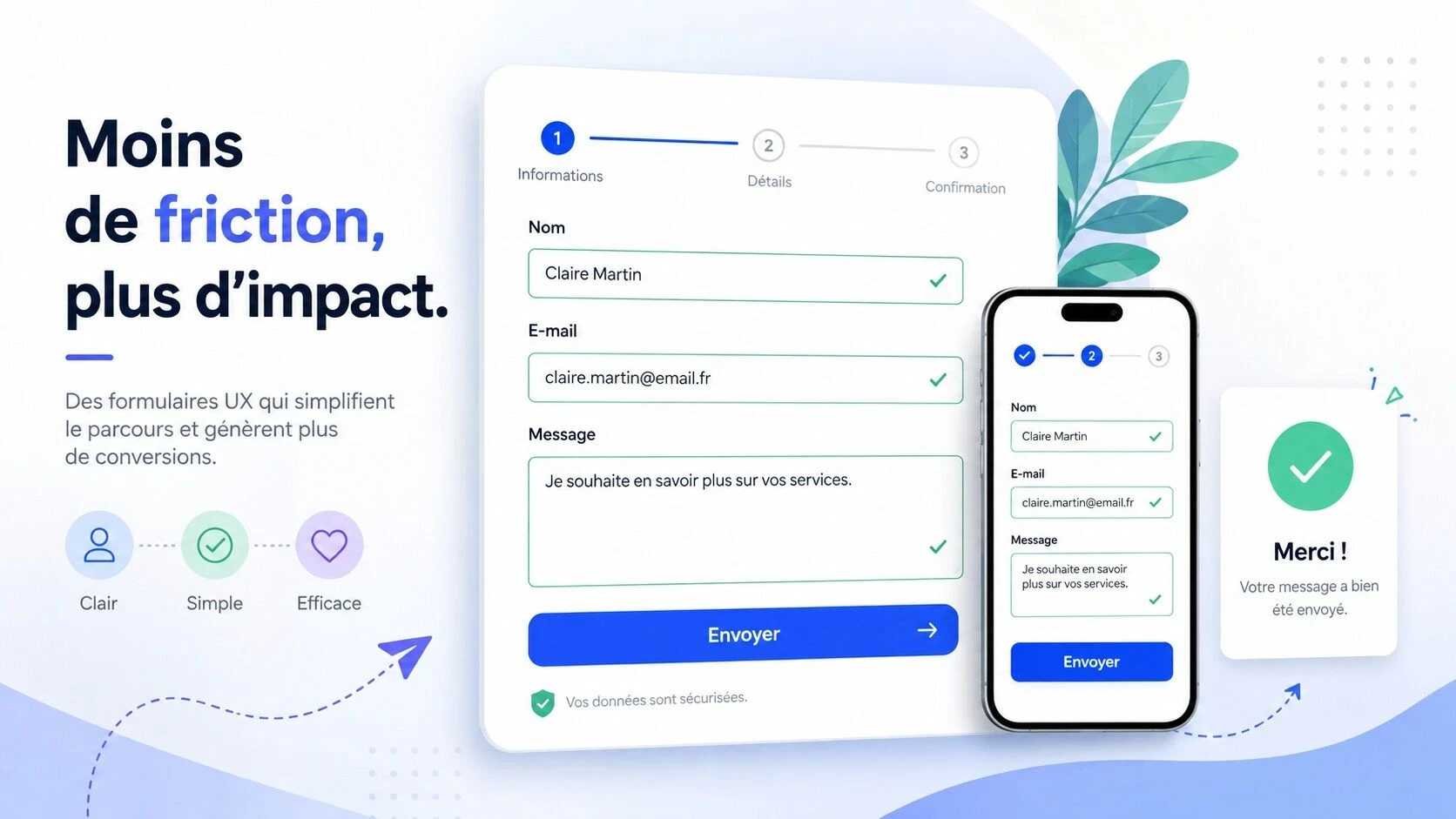 UX des formulaires web : comment réduire les frictions et les abandons ?