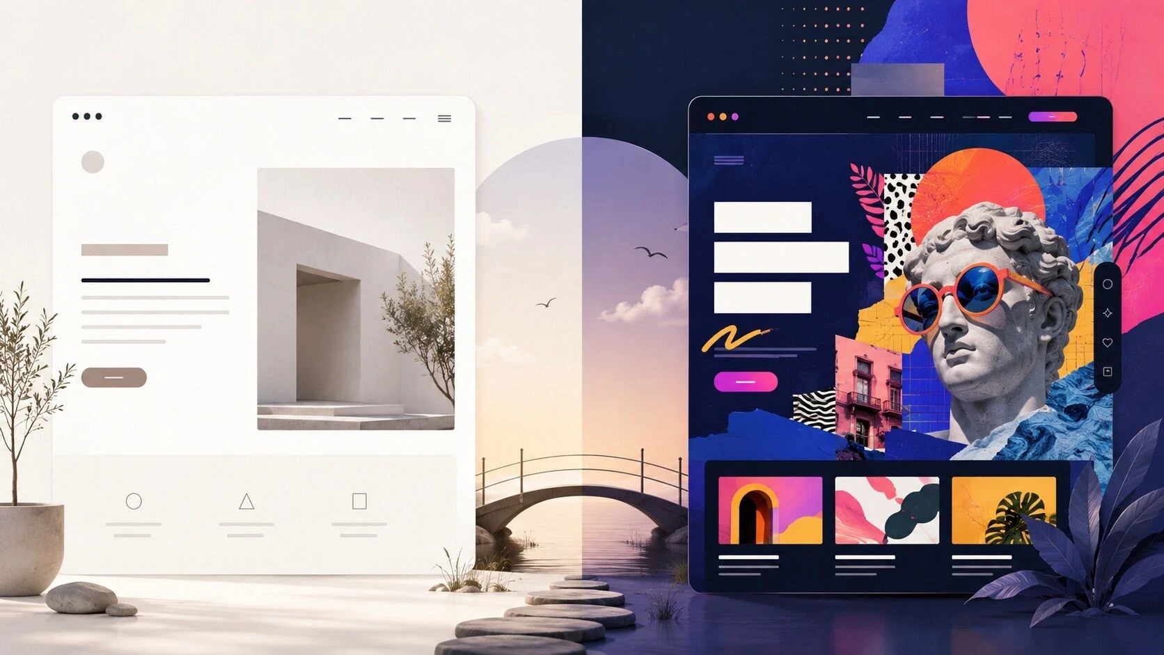 Minimalisme ou maximalisme : quel style choisir pour son site web ?