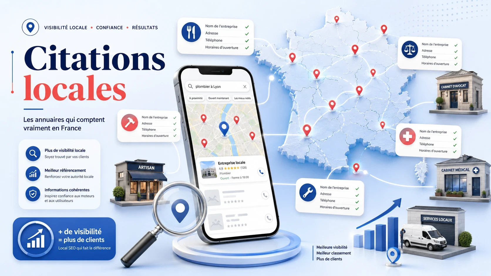 Citations locales : les annuaires qui comptent vraiment en France