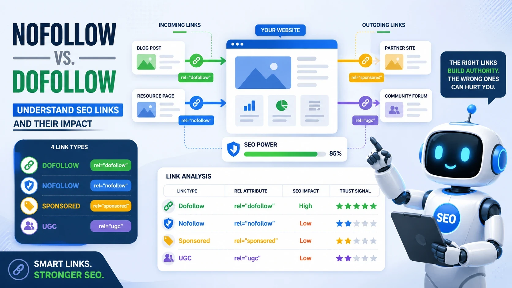Nofollow / Dofollow SEO : comprendre les attributs de liens