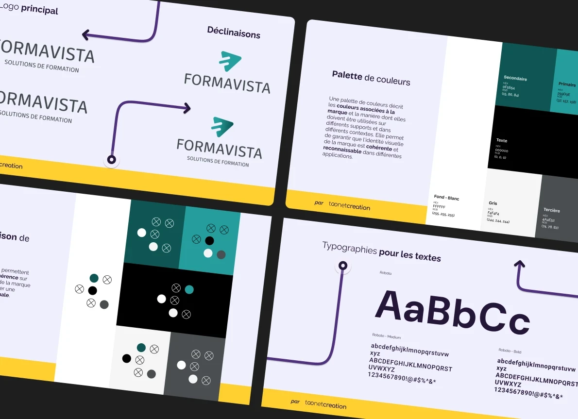 Identité visuelle FormaVista
