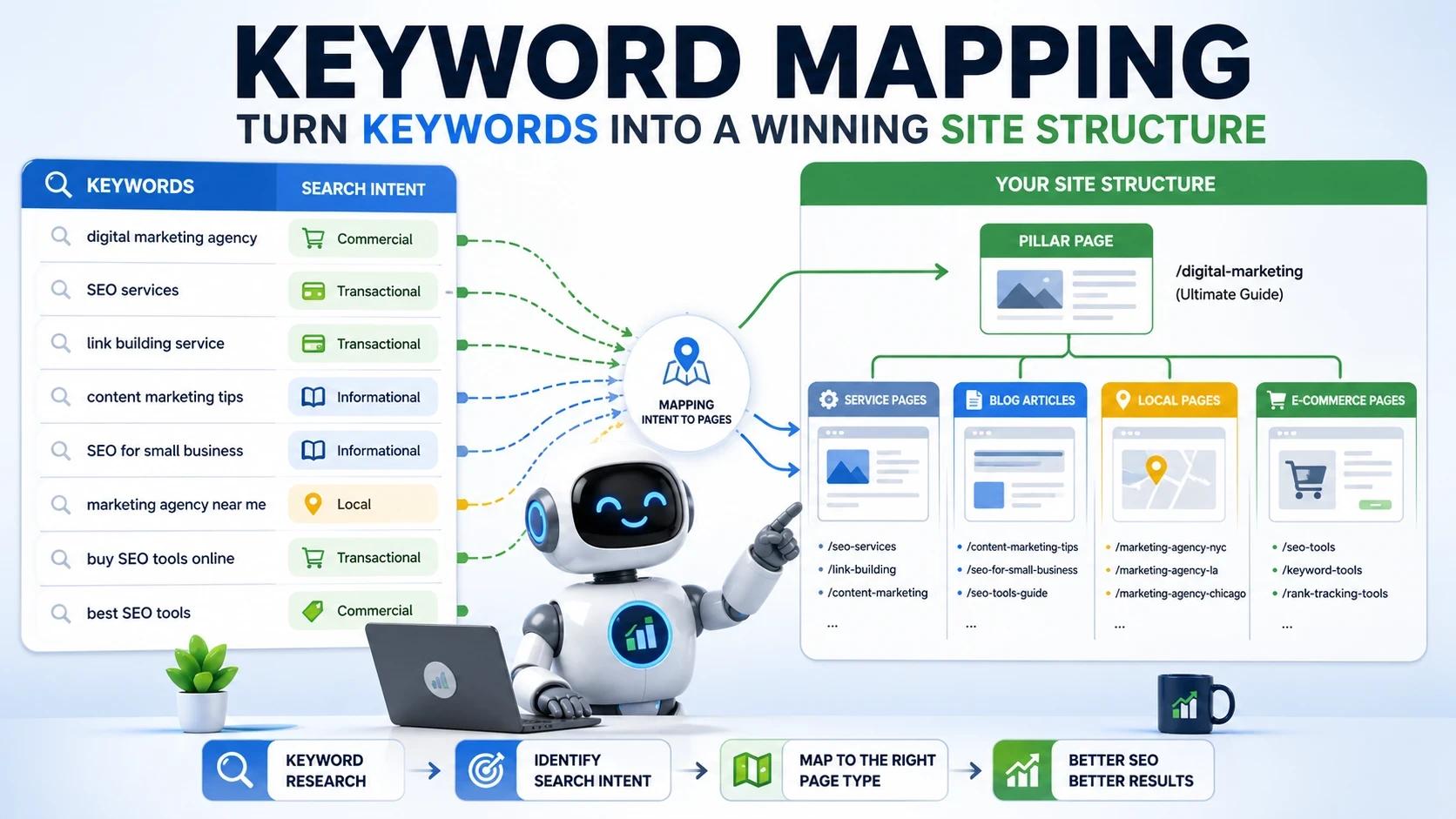 Keyword Mapping SEO : associer les bons mots-clés aux bonnes pages
