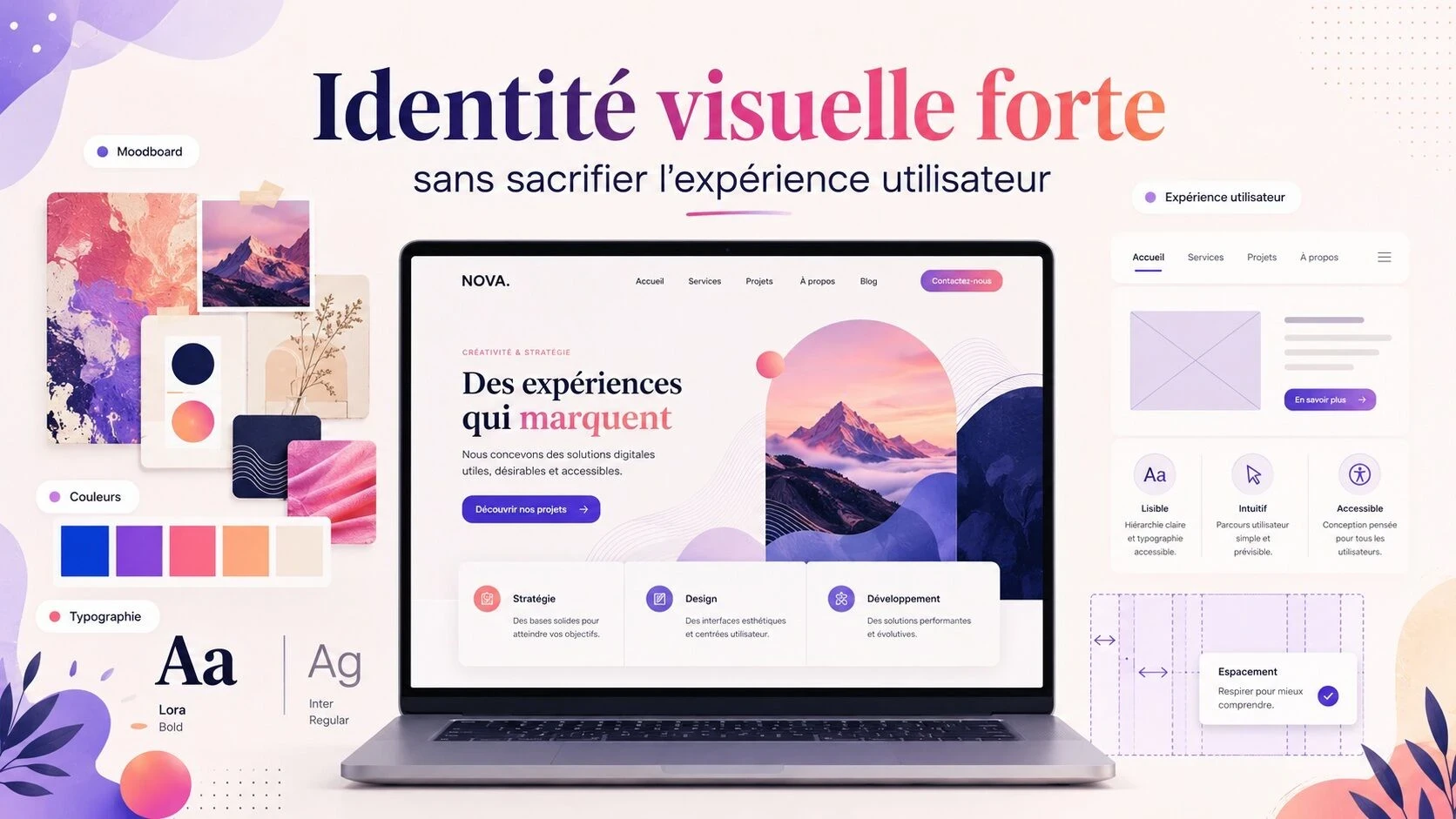 Comment créer une identité visuelle forte sans sacrifier l’expérience utilisateur ?