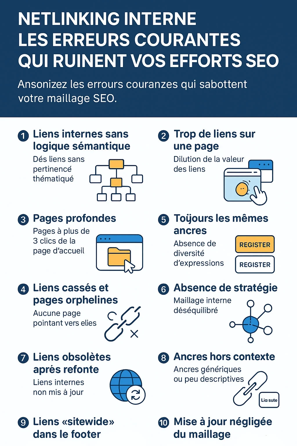 10 conseils pour améliorer son netlinking