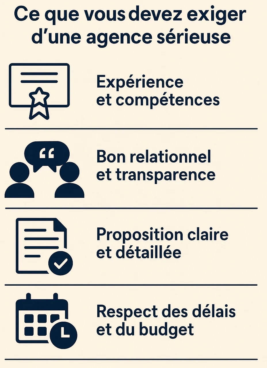 les critères pour une pme pour choisir son prestataire