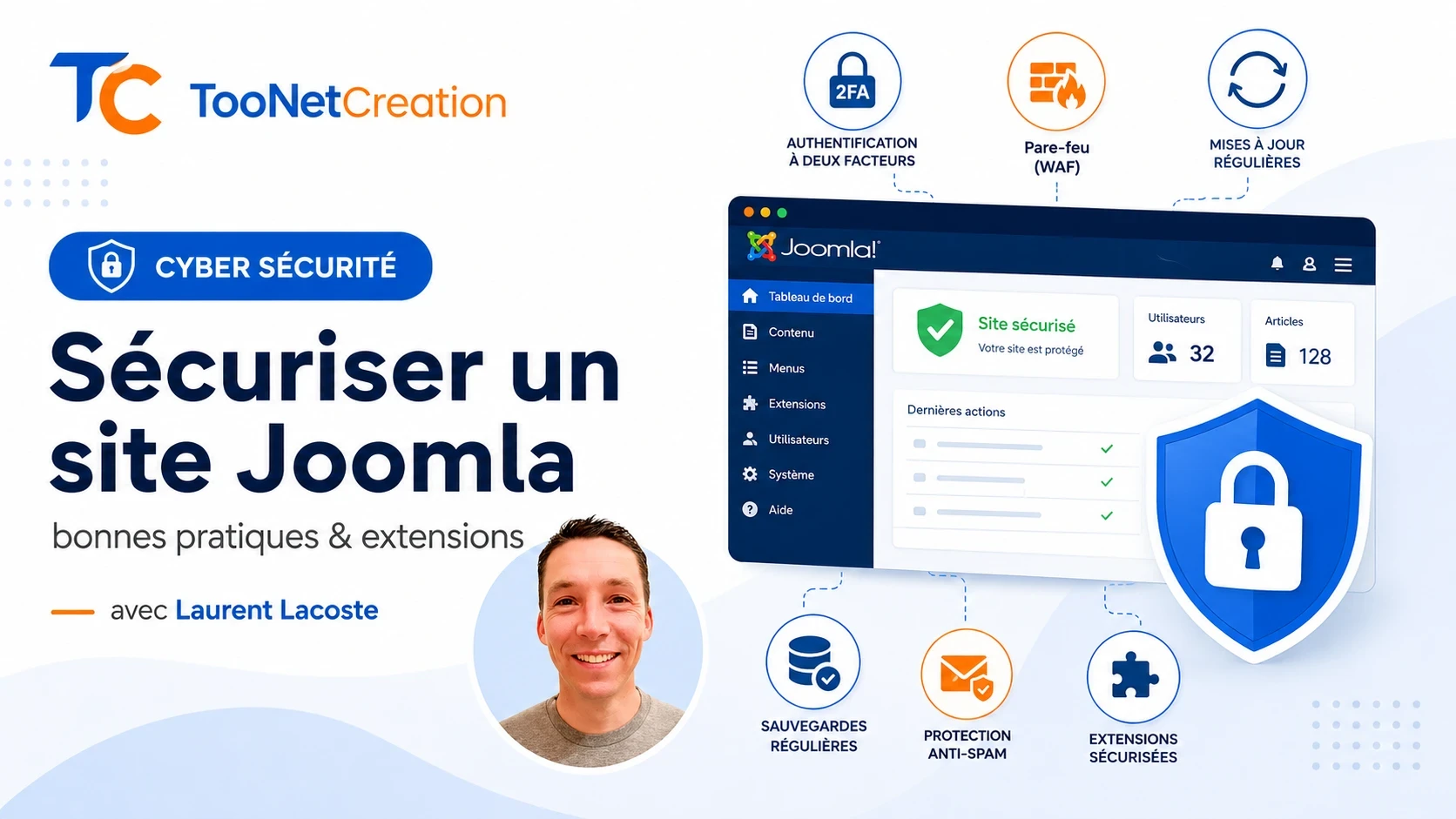Sécuriser un site Joomla : bonnes pratiques, checklist et extensions à connaître