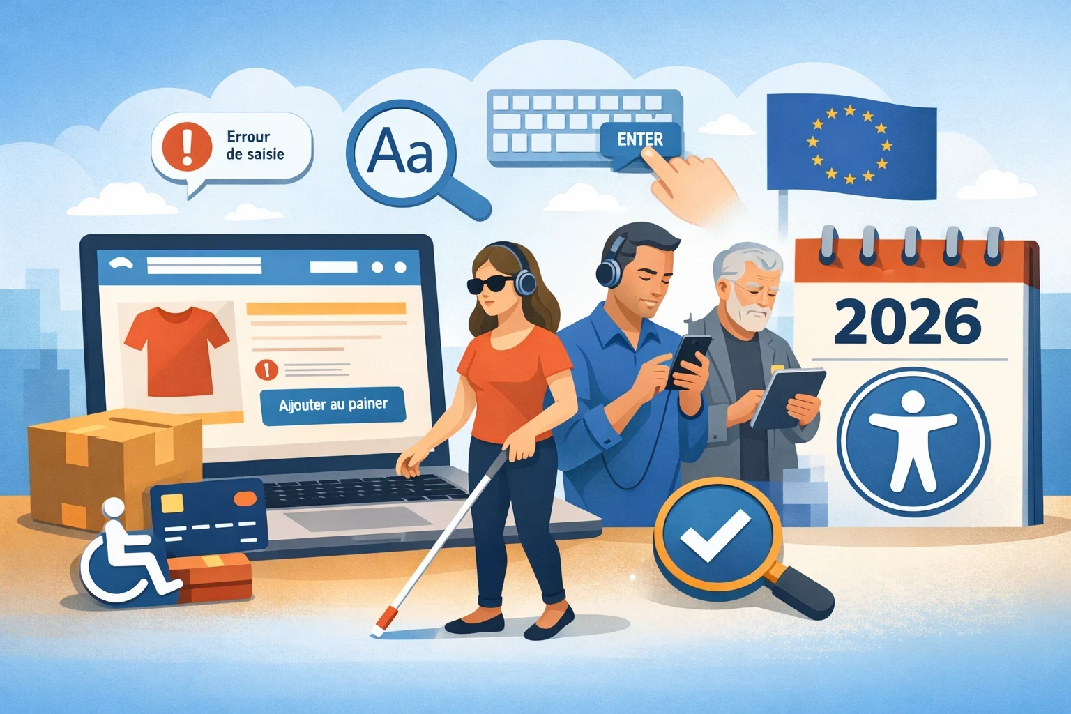 Mon site e-commerce est-il concerné par l’accessibilité en 2026 ?
