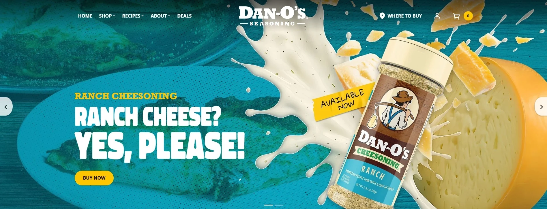 exemple de site ecommerce avec woocommerce de la marque danos seasoning