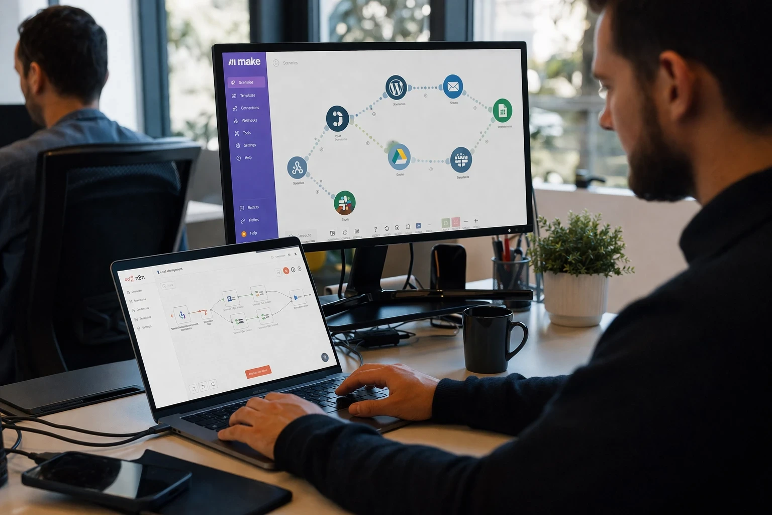 ordinateur portable qui affiche un rapport d'audit digital SEO