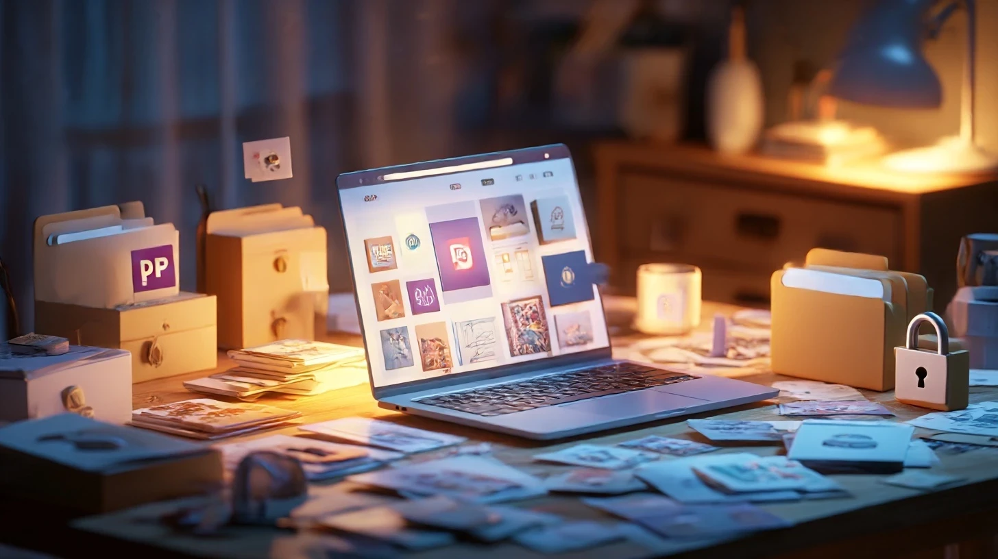 illustration de fichiers protéger dans woocommerce